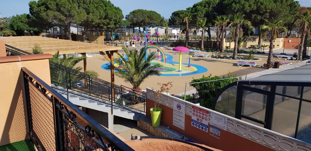 Les Mobilhomes Helvetiques 4 Etoiles Mar Estang Canet En Roussillon Εξωτερικό φωτογραφία